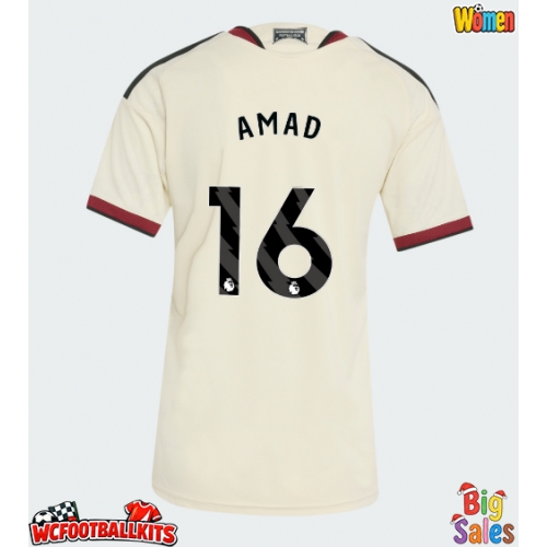Manchester United Amad Diallo #16 Replica Third Stadium Shirt for Women 2026-27 Short Sleeve